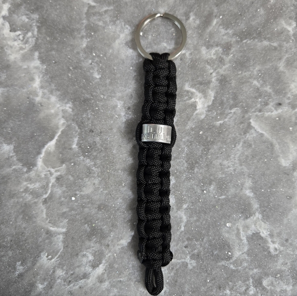 Authentic Ducks Unlimited Bird Band on Handmade Paracord Key Chain - Picture 2 of 8